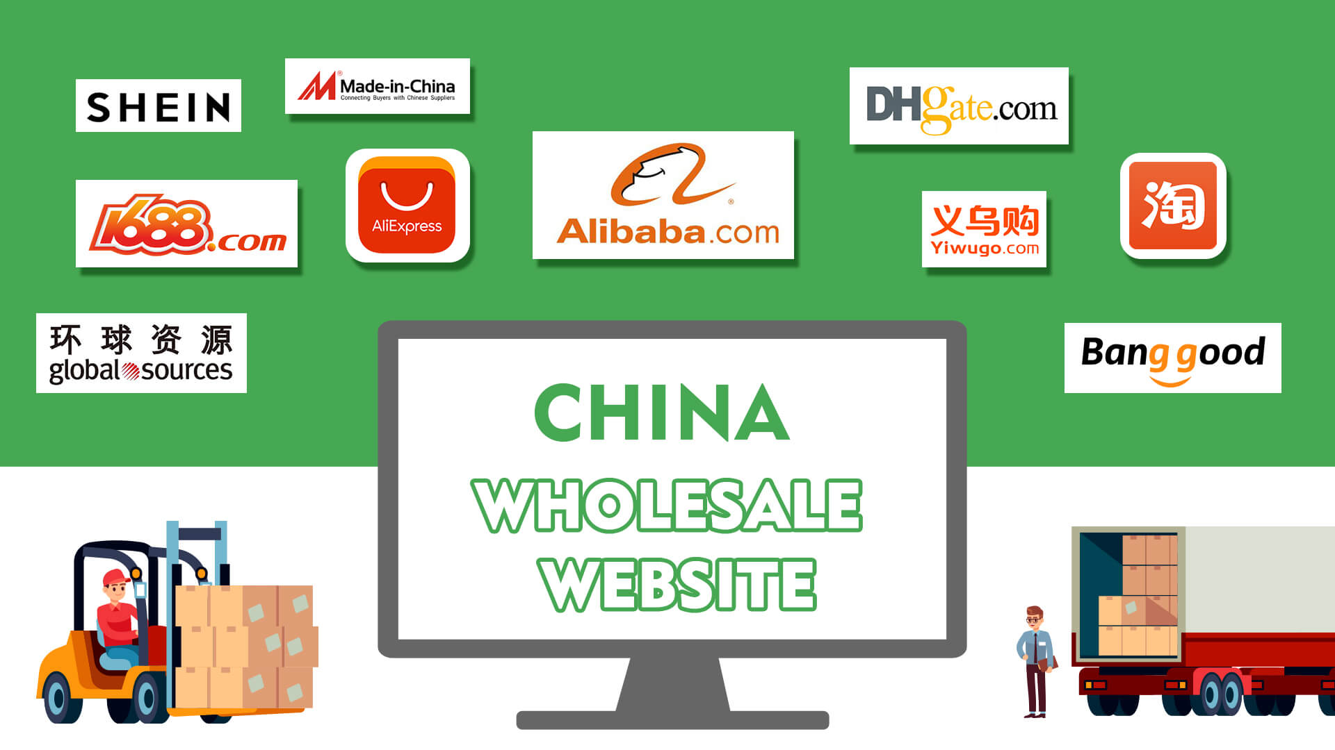 The best Chinese wholesale websites include Alibaba, AliExpress, DHgate, 1688.com, Made-in-China.com, Global Sources, and HKTDC, among others