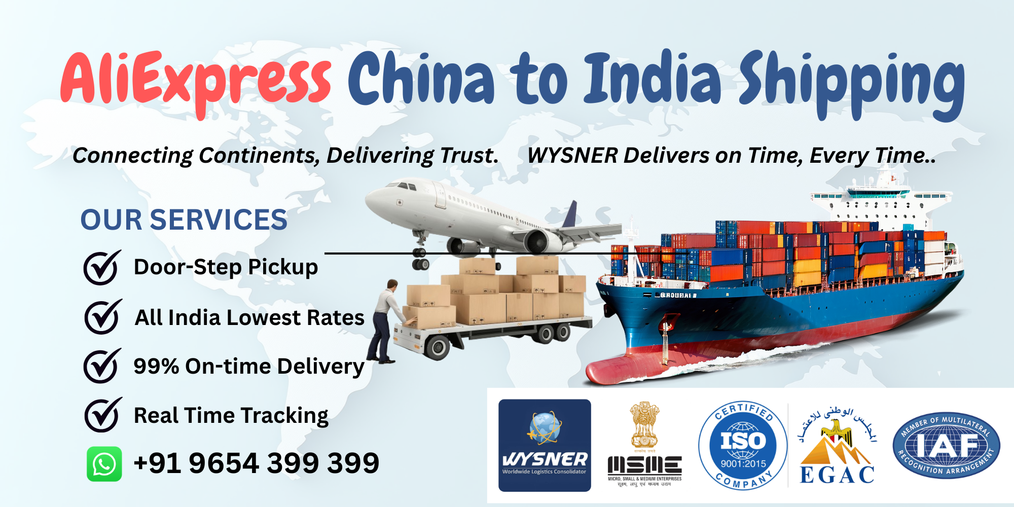 AliExpress shipping to India, China to India shipping, import from China to India, AliExpress delivery India, China to India courier, import without IEC India, DDP shipping India, China freight forwarder, AliExpress import India, WYSNER Logistics, China to India logistics, small quantity import China, door to door shipping China India