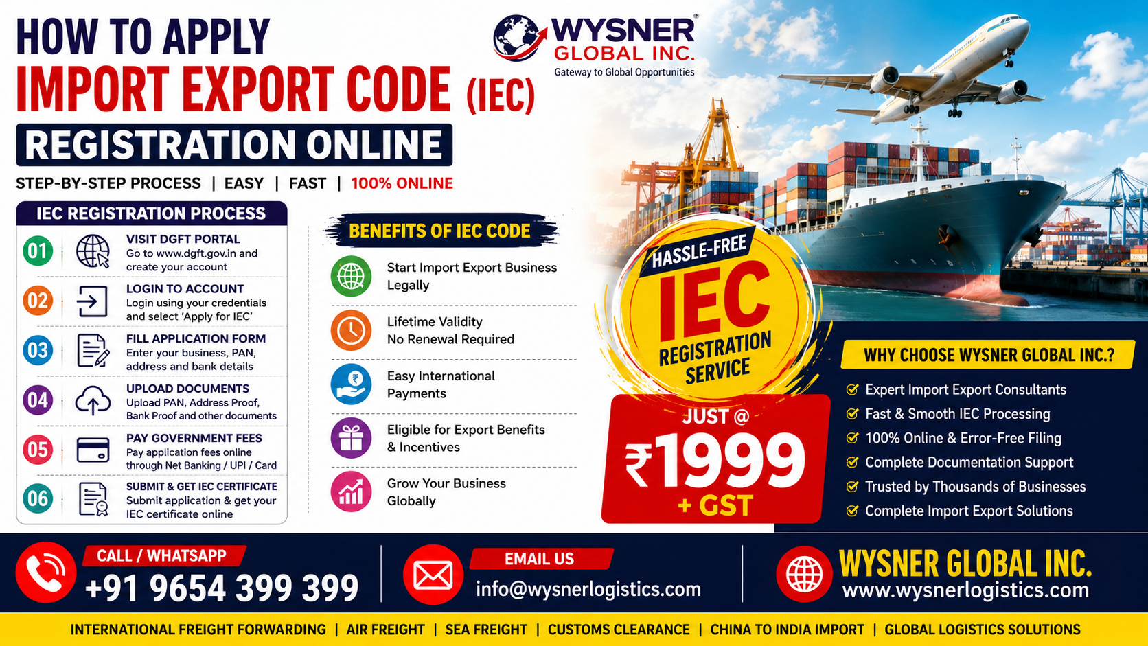 How to Apply for Import Export Code (IEC) Registration Online in India | Easy IEC Registration Guide 1 import export code registration, IEC registration online, apply IEC online, import export code India, DGFT IEC registration, how to get IEC code, IEC certificate online, IEC application process, IEC registration documents, online IEC registration India, importer exporter code registration, DGFT registration online, import export license India, IEC number registration, how to apply import export code, import export code process, IEC registration consultancy, IEC registration service India, DGFT IEC certificate, IEC code for export business