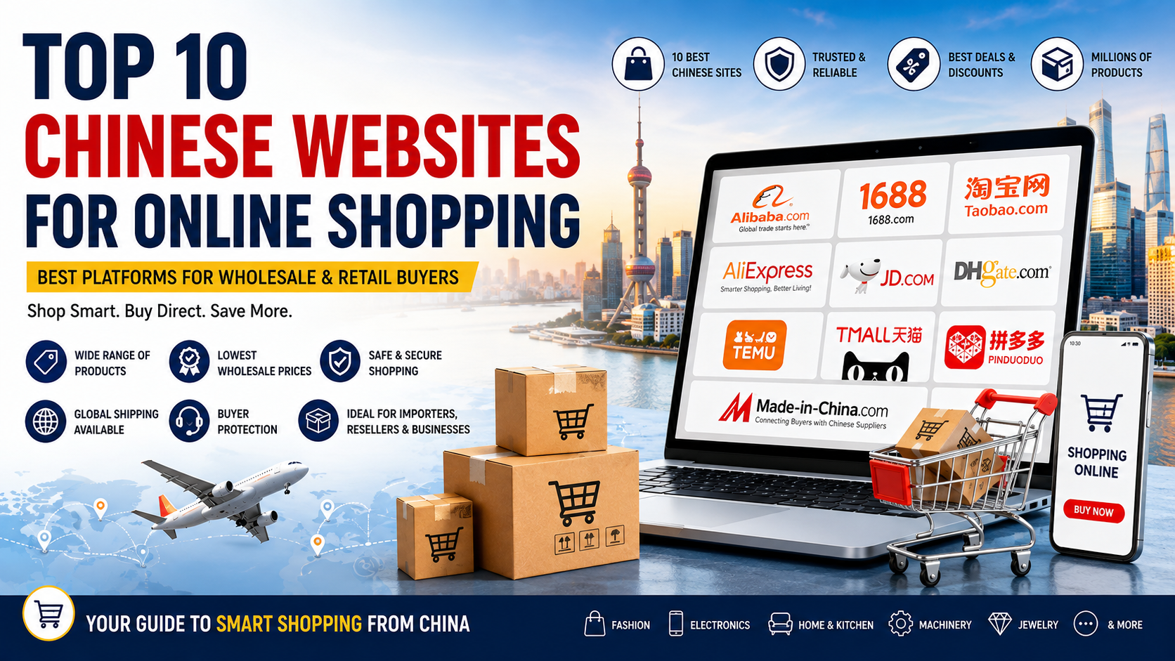 Top 10 Chinese Websites for Online Shopping | Best China Shopping Sites for Wholesale & Retail Buyers 1 Top 10 Chinese Websites for Online Shopping, Chinese Shopping Websites, China Online Shopping Sites, Best Chinese Shopping Websites, China Wholesale Websites, Buy Products from China, Chinese Ecommerce Websites, Online Shopping China, China Wholesale Marketplace, Best China Websites, Import from China